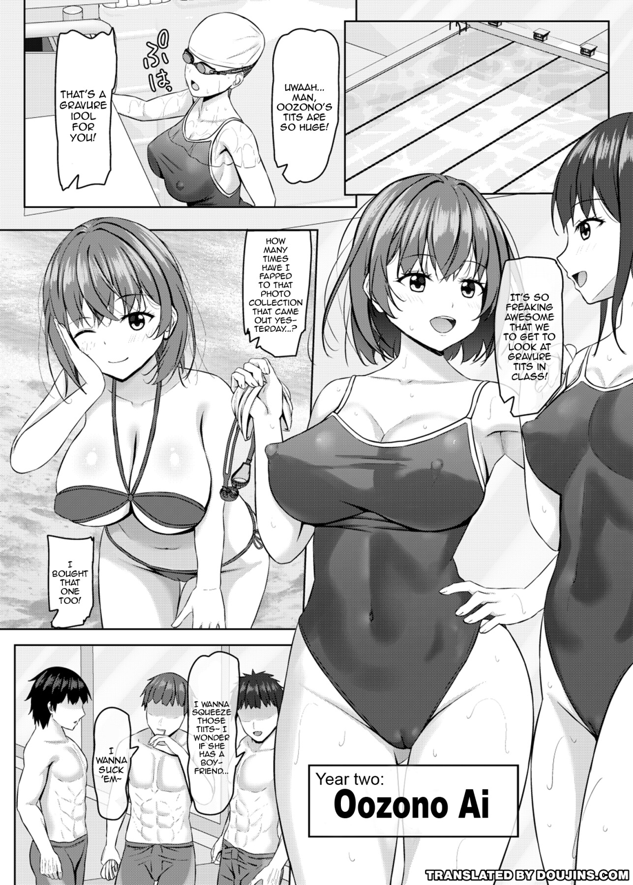 hentai manga My Girlfried Is A Gravure Idol